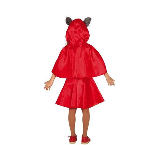 Disfraz infantil de caperucita asesina