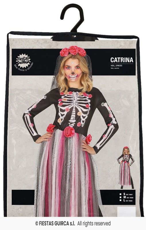 Disfraz de catrina adulta