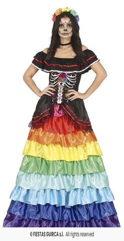 Disfraz adulto de Catrina