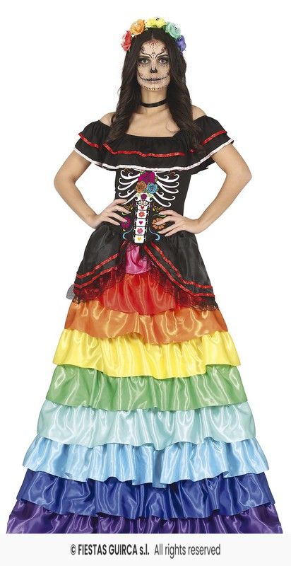 Disfraz adulto de Catrina