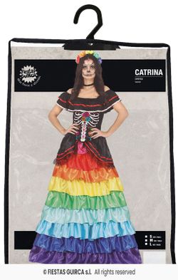 Disfraz adulto de Catrina