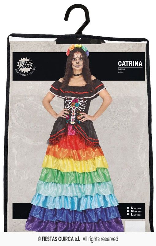 Disfraz adulto de Catrina