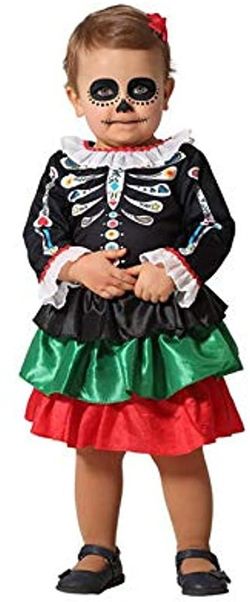 Disfraz para bebé de catrina atosa