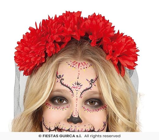 Disfraz infantil de catrina