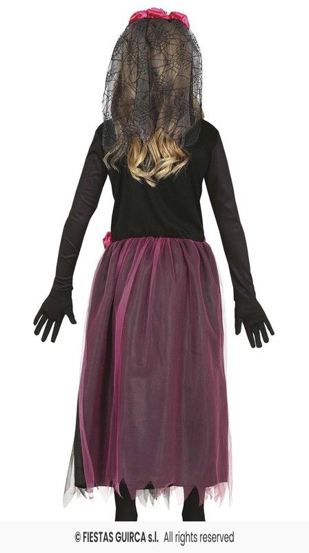 Disfraz infantil de catrina