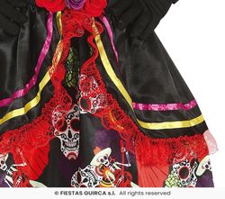 Disfraz infantil de catrina