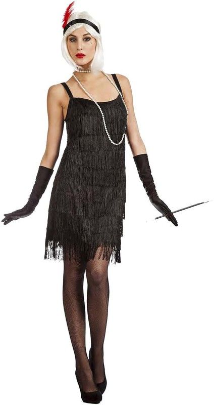 Charleston costume black