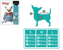 Disfraz de Chuky para mascotas