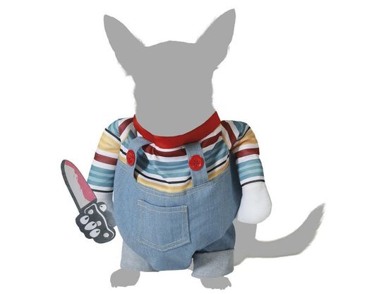 Disfraz de Chuky para mascotas