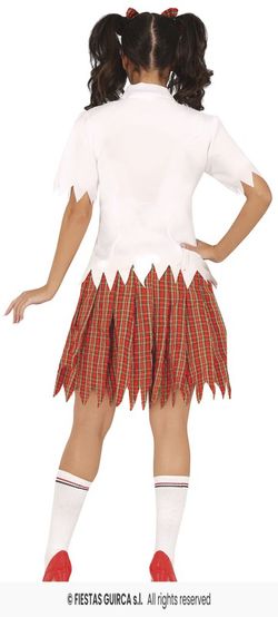 Zombie Schulmädchen Kostüm