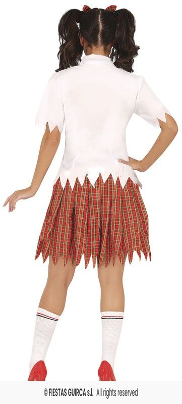 Zombie Schulmädchen Kostüm
