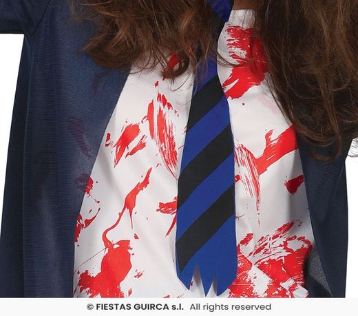 Disfraz adulto de colegiala zombie