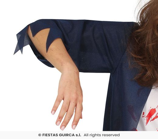 Disfraz adulto de colegiala zombie