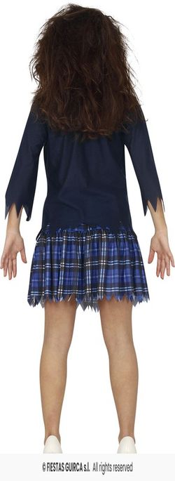 Disfraz adulto de colegiala zombie
