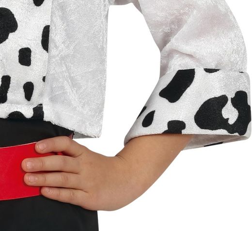 Disfraz infantil de cruela de vil