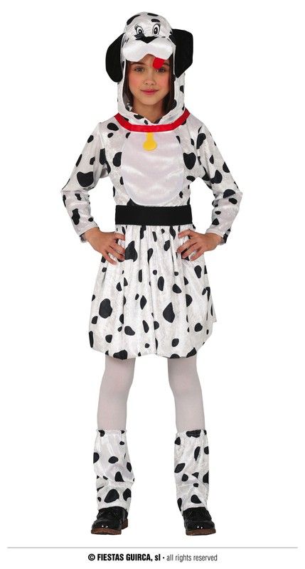 Disfraz de dalmata infantil