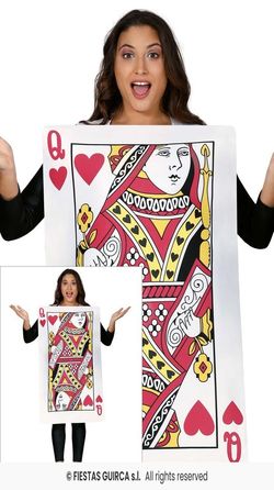 Disfraz Dama de cartas