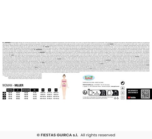 Disfraz Dama de cartas