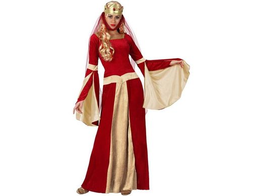 Disfraz de Dama medieval adulto