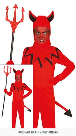 Disfraz de demonio infantil