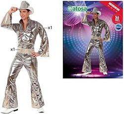 Silberne Scheibe Kostüm