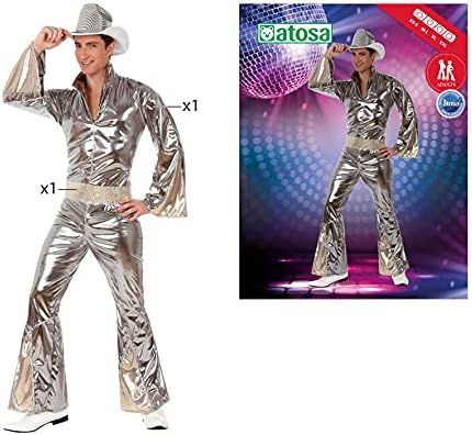 Silberne Scheibe Kostüm