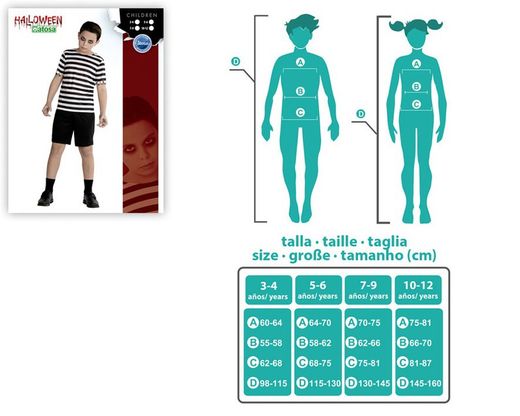 ADAMS FAMILY CHILD COSTUME COSTUME