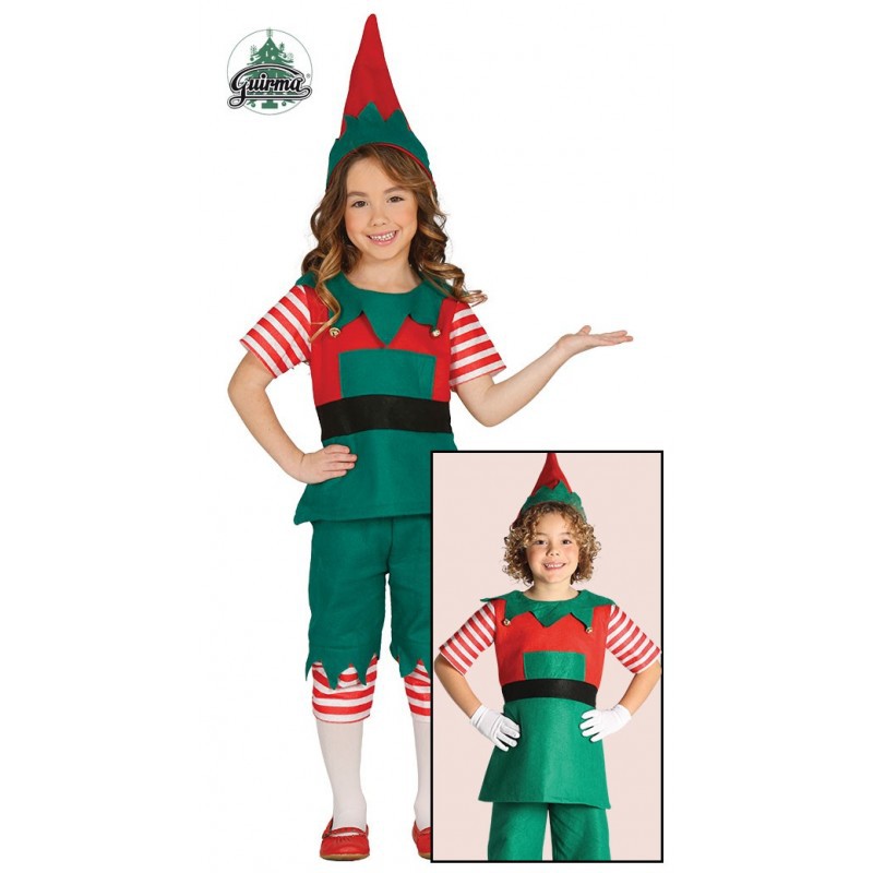 Disfraz de elfo-elfa infantil — Cualquier Disfraz