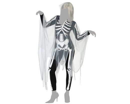 Disfraz de esqueleto mujer