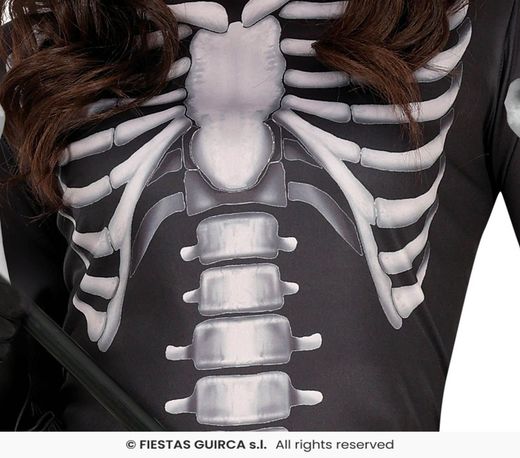 Disfraz de esqueleto mujer