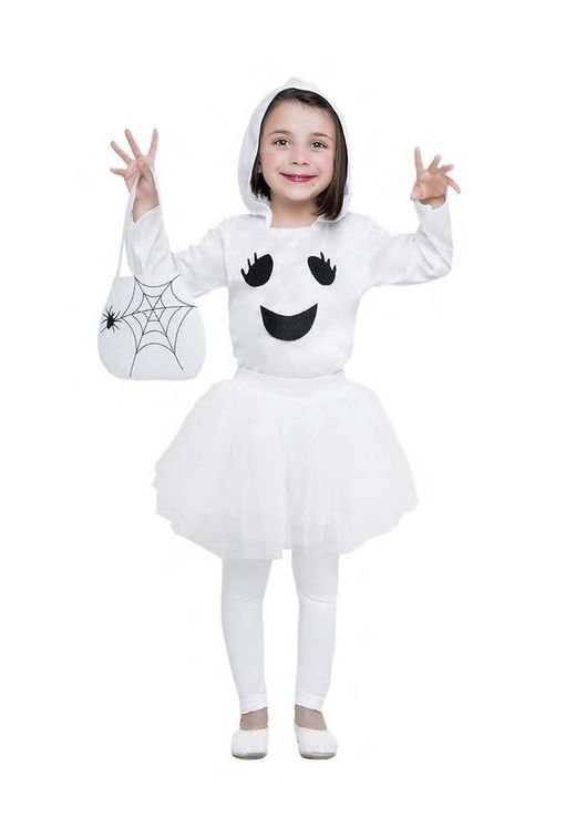 Disfraz infantil de fantasma tutu