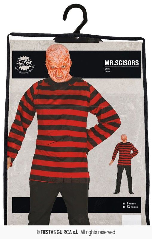 Disfraz adulto de freddy krueger