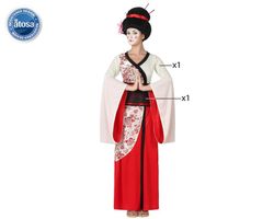 Disfraz de geisha adulta