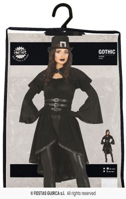Disfraz adulto de gótica