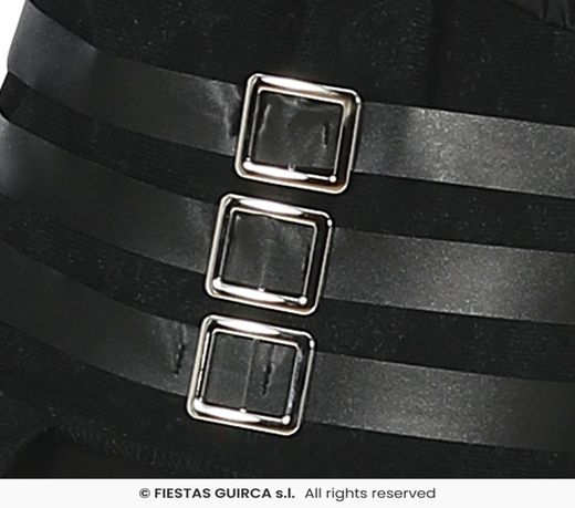 Disfraz infantil de gótica