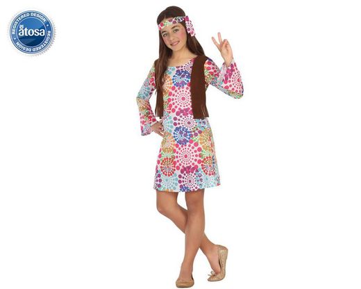 Disfraz de hippie
