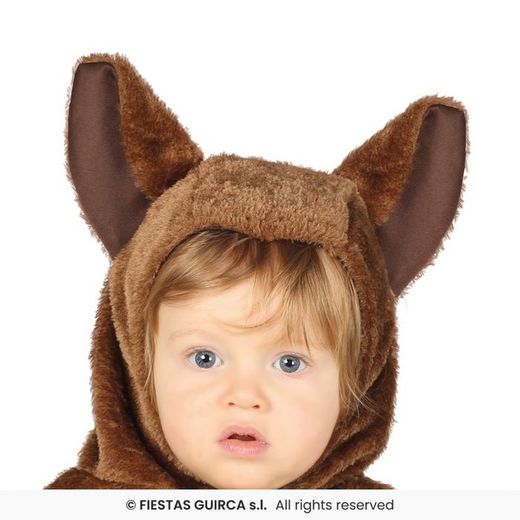 Disfraz infantil de hombre lobo bebé