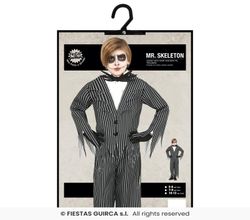 Disfraz infantil de jack pesadilla en navidad