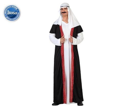 Traje do Sheik árabe