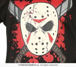 Disfraz adulto de jugadora de hokey zombie