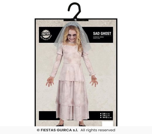 Disfraz infantil de llorona