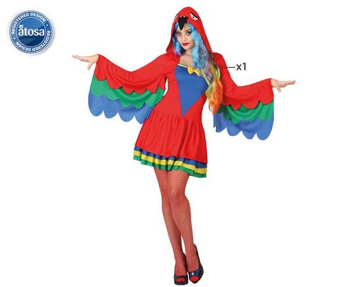 Parrot costume for women