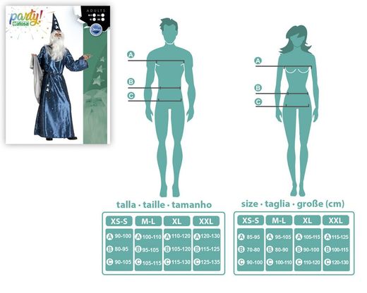 Merlin magician costume