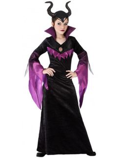 Disfraz infantil de Maléfica