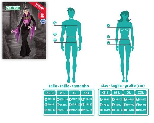 Disfraz adulto de maleficia