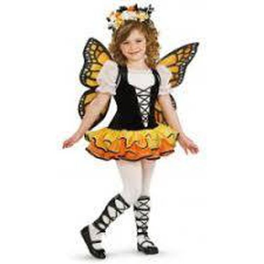Traje de borboleta