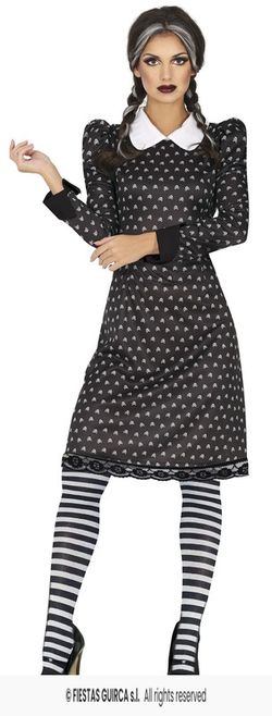 Disfraz de Miércoles Addams mujer