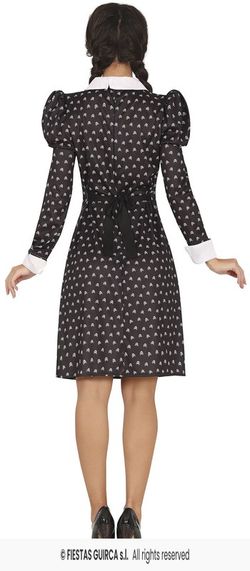 Disfraz de Miércoles Addams mujer