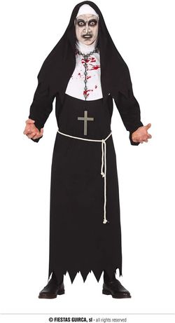 Disfraz monja asesina adulto