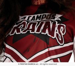 Disfraz de zombie cheerleader animadora mujer